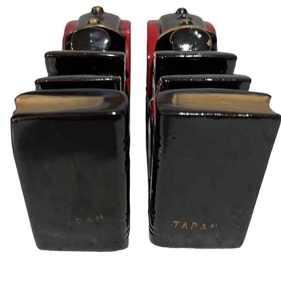 Vintage Ceramic Antique CAR Auto Bookends~Japan - Picture 2 of 9